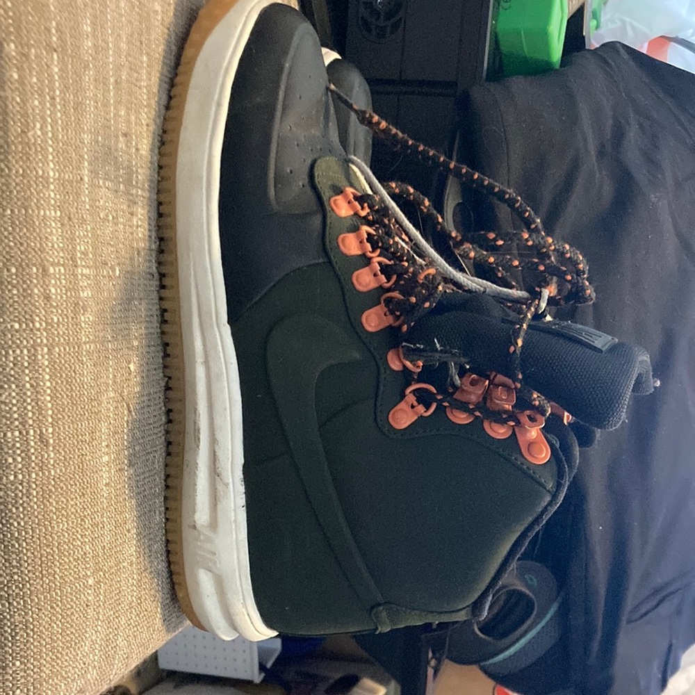 Nike Air sneakers.
